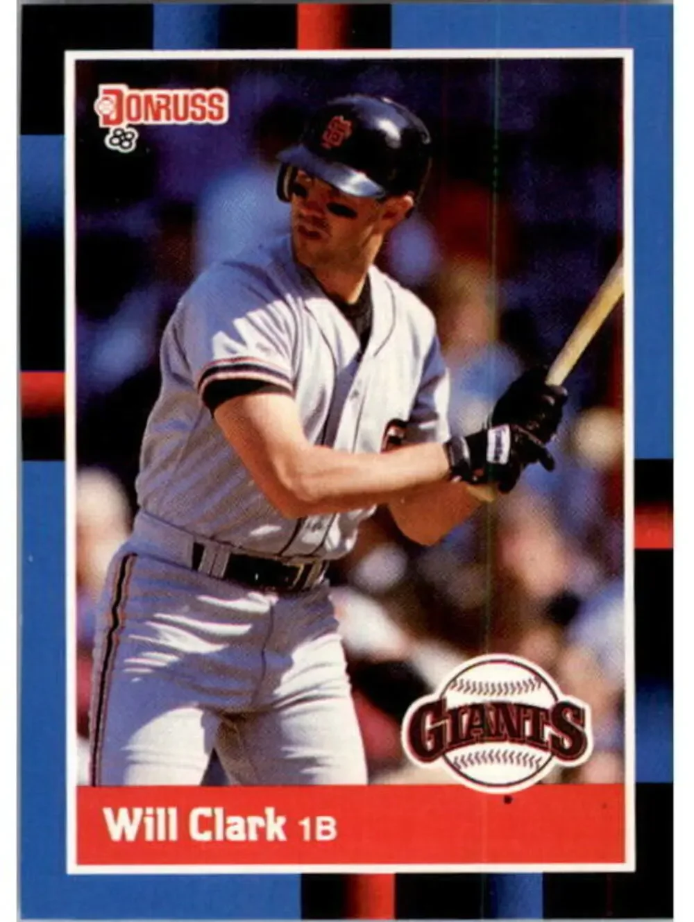 1988 Will Clark Donruss Baseball Card #204